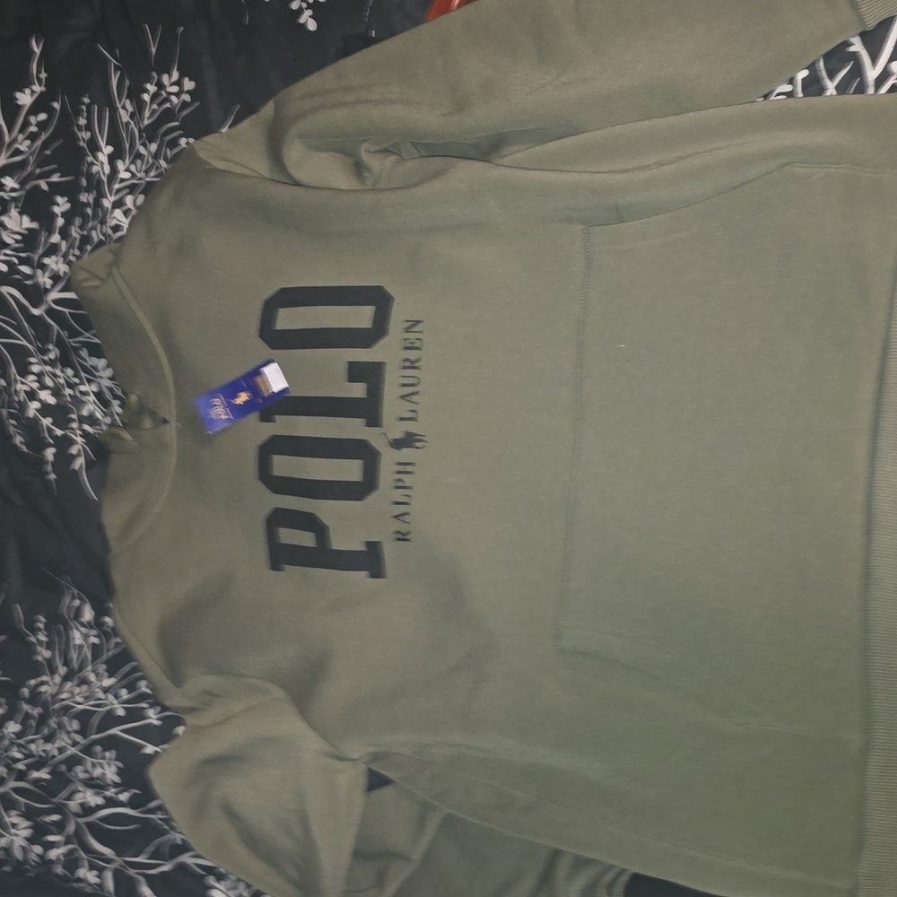 Ralph Lauren POLO Sweatsuit NWT (Army Green/White)